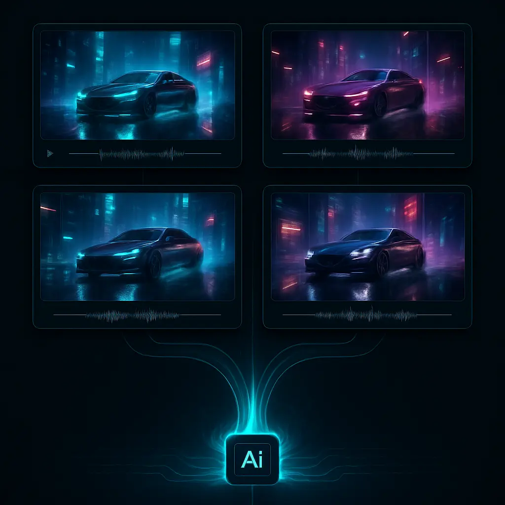 Select Grok Imagine AI model and generate video